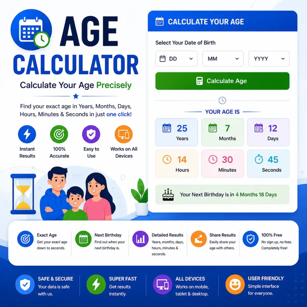 free age calculator