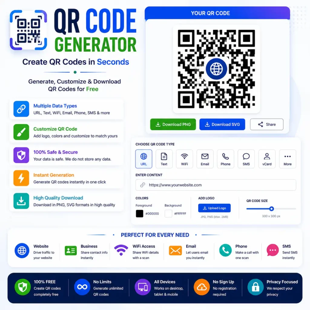 free qr generator sobtools.in