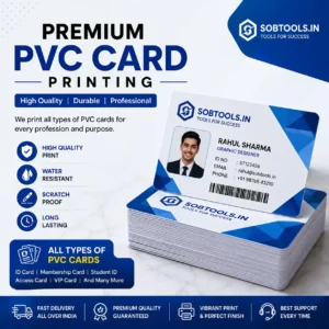 pvc card print online best price