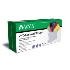 VMS Professional Inkjet PVC Card 100 Pcs 86x54mm