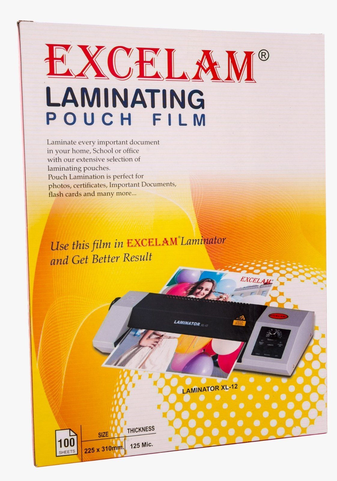 Excelam Laminating Pouch Film – 65 × 95 mm, 350 Micron - Image 3
