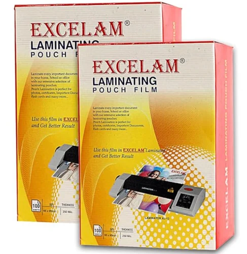 Excelam Laminating Pouch Film – 65 × 95 mm, 350 Micron - Image 4